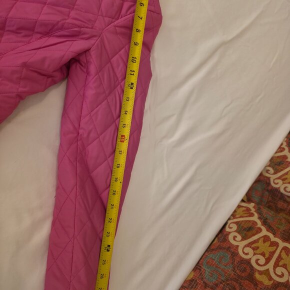 Michael Kors Quilted Fuchsia Pink Jacket - NWT - Petite M - Picture 8 of 12